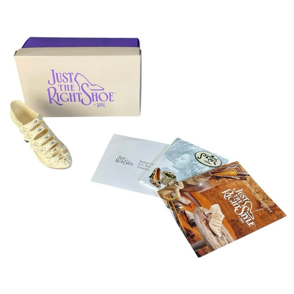 Vintage Just The Right Shoe 1999 Collection Called “Edwardian Grace”